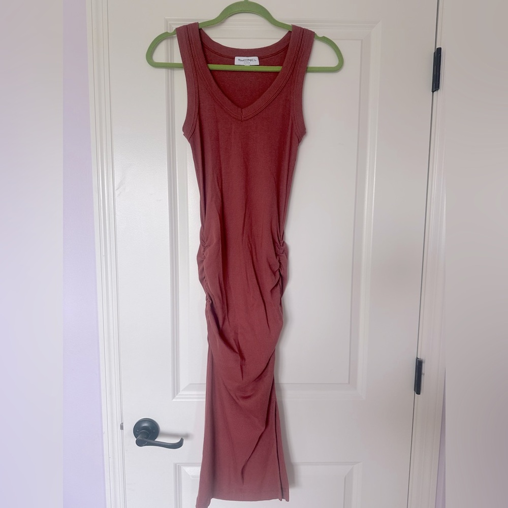 Wren Ribbed Midi Dress - Michael Stars